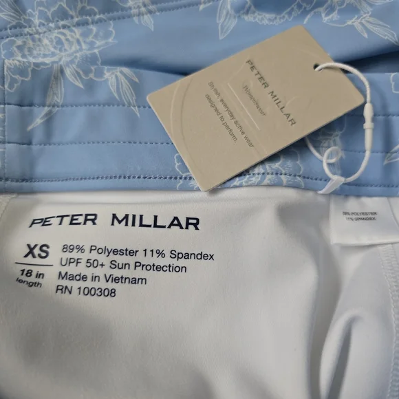 Peter Millar Alice 18" Petal Hem Golf Skort Size Xsmall NWT - Picture 4 of 9